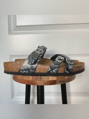 NEW Birkenstock Franca Sandals  Womens EU 39 US 8 Python Pattern 2026-3e5